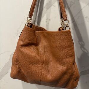 COACH PHOEBE MADISON LEATHER HOBO